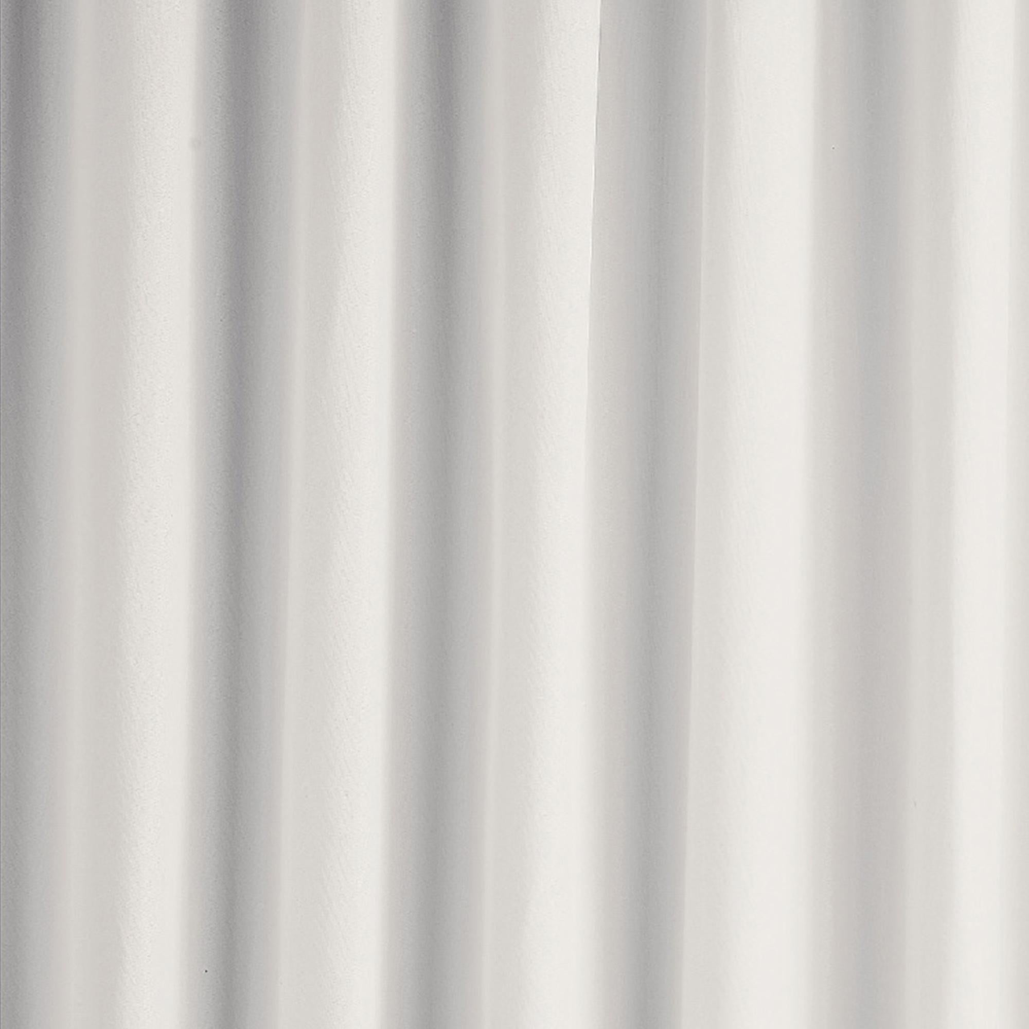 Sainsbury's white shower curtain 180x180cm, imported from the UK