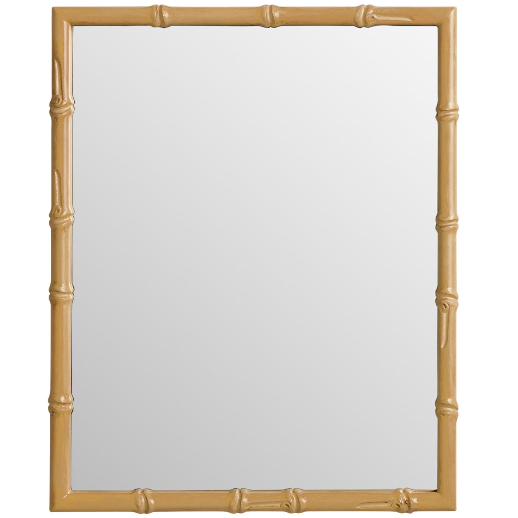 Habitat bamboo effect mirror natural - British product