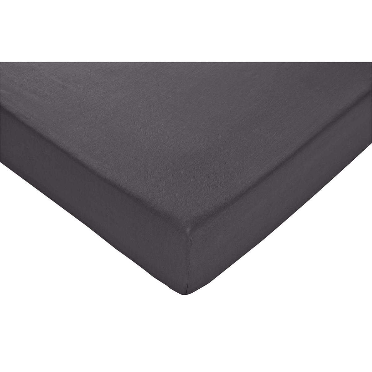 Habitat cotton rich fitted sheet charcoal, UK version