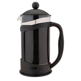 Habitat black plastic cafetiere with 1 litre capacity, UK version
