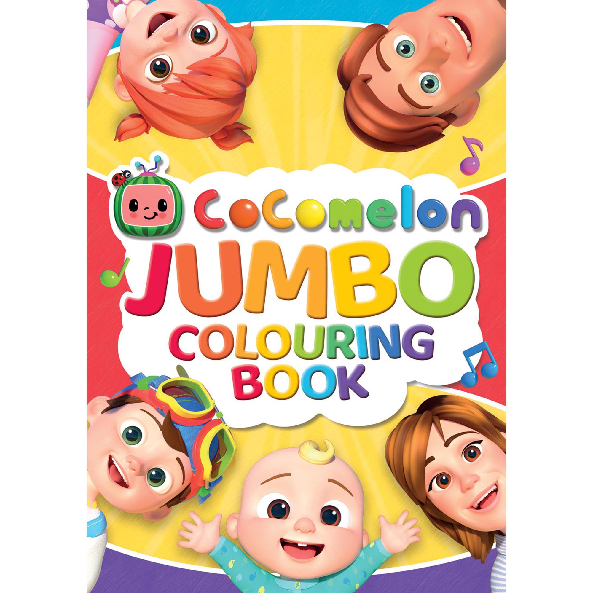 Cocomelon jumbo colouring book 160 pages, imported from the UK