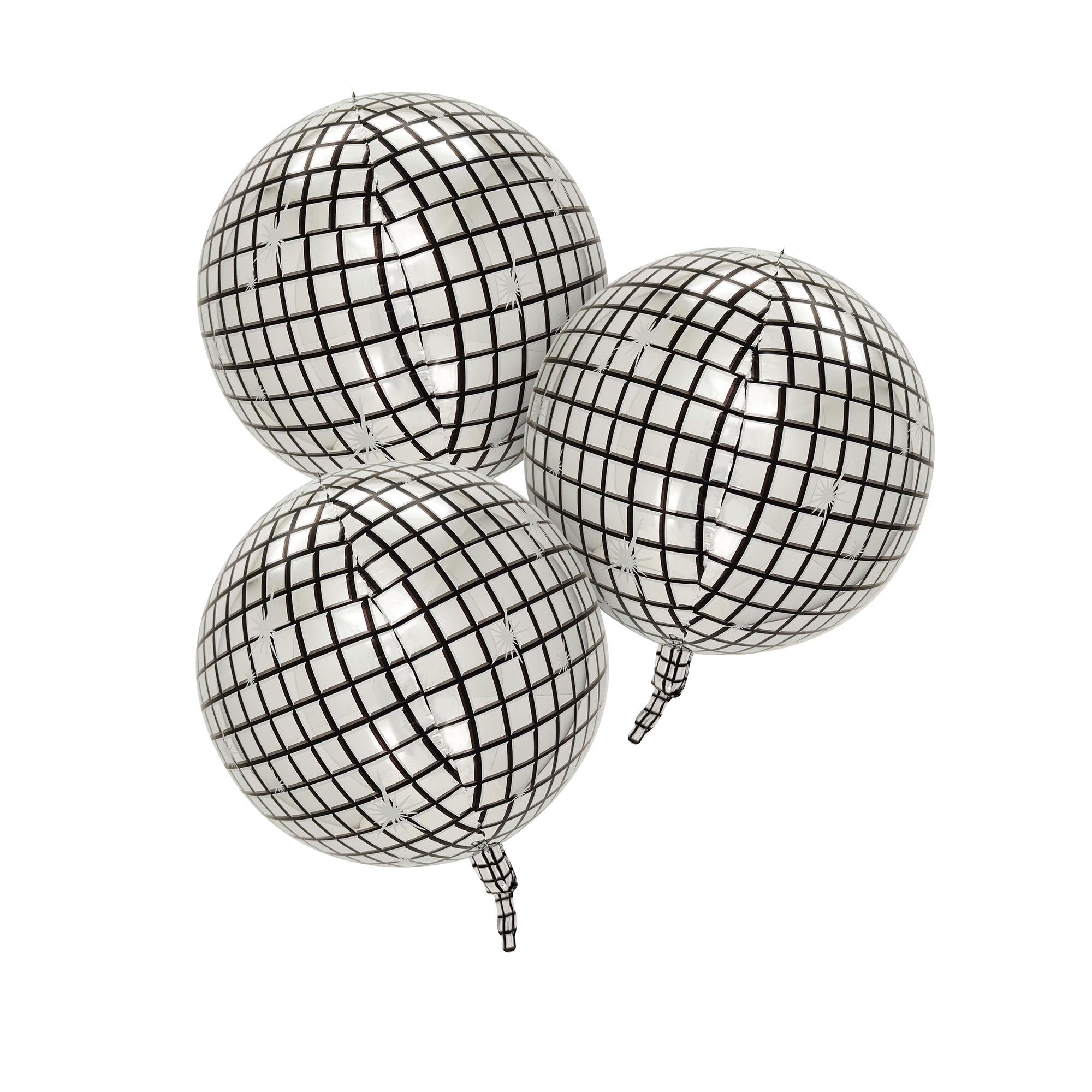 Sainsbury's Home disco ball foil balloons 10 inch (British brand)
