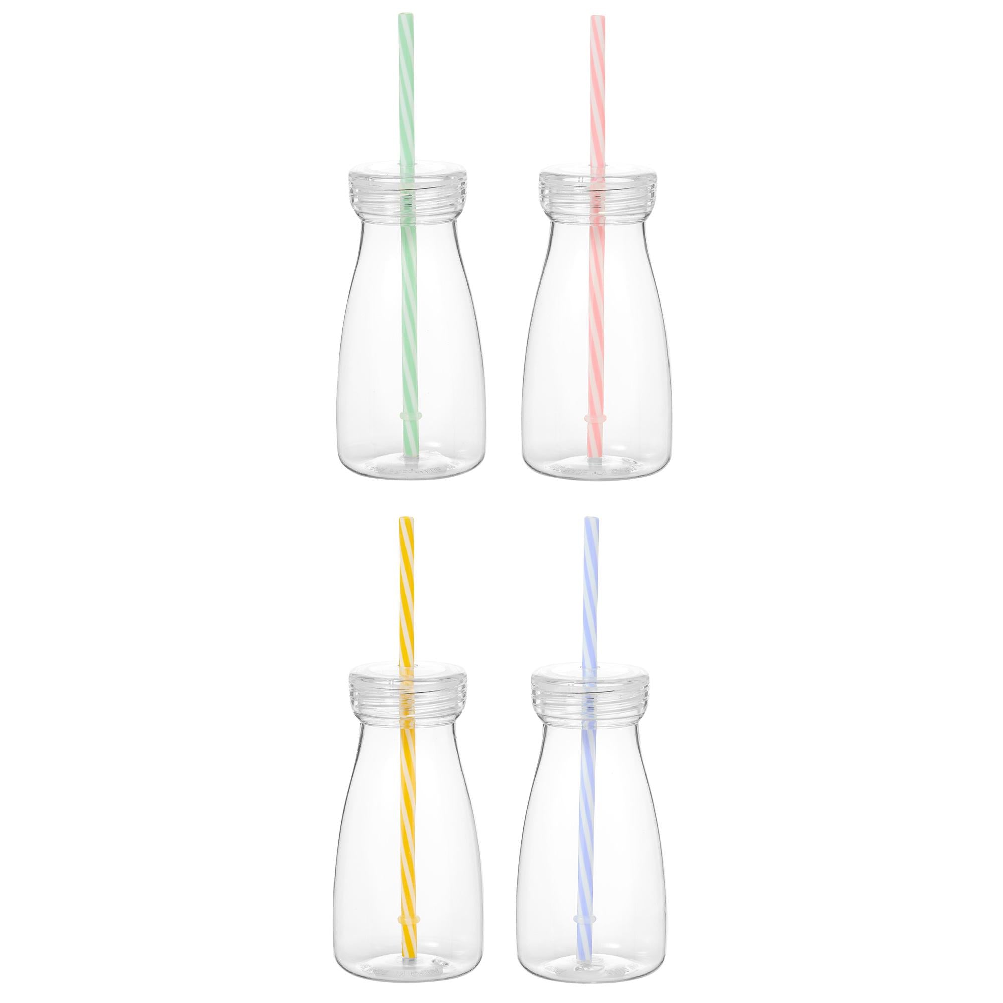Sainsbury's Home milk bottle style cup with straws, UK version