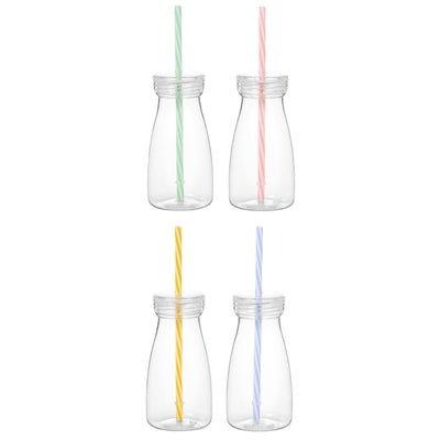 Sainsburys Sainsbury's Home Milk Bottle Style Plastic Cup 14.5cm- Buy online at McGrocer