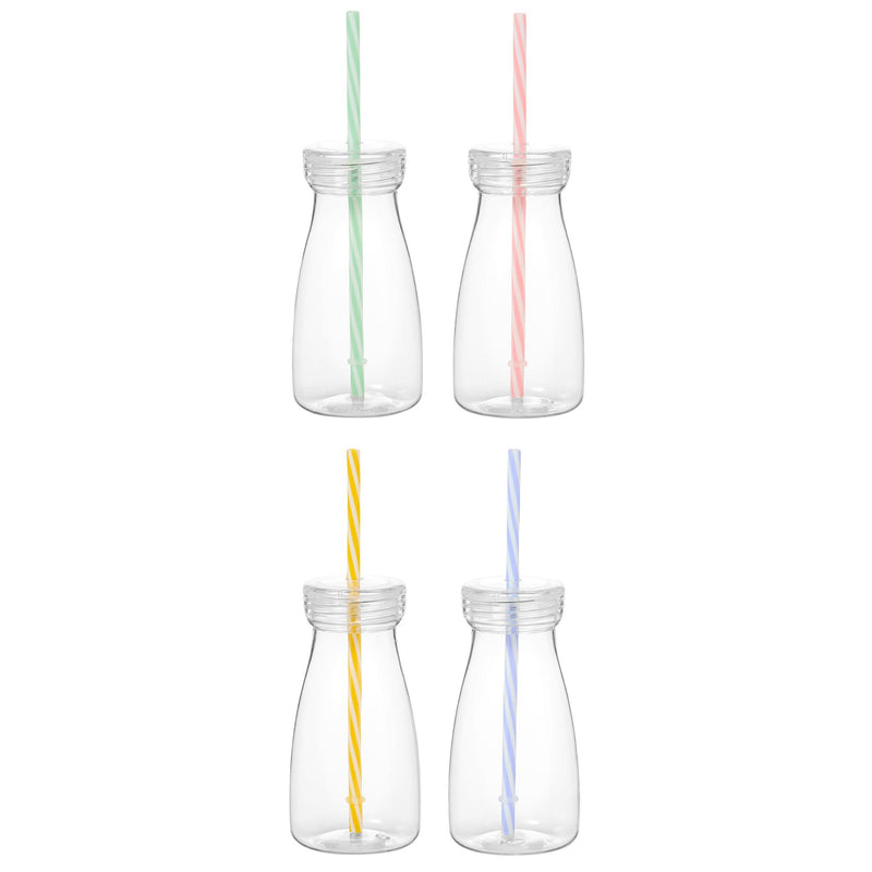 Sainsbury's Home milk bottle style cup with straws, UK version
