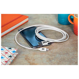 Juice Lightning Cable White 2 meter length for mobile, UK version