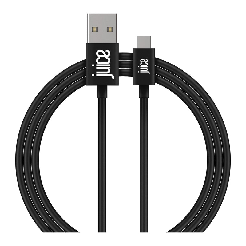 Juice USB Type-C cable 1m black, imported from the UK