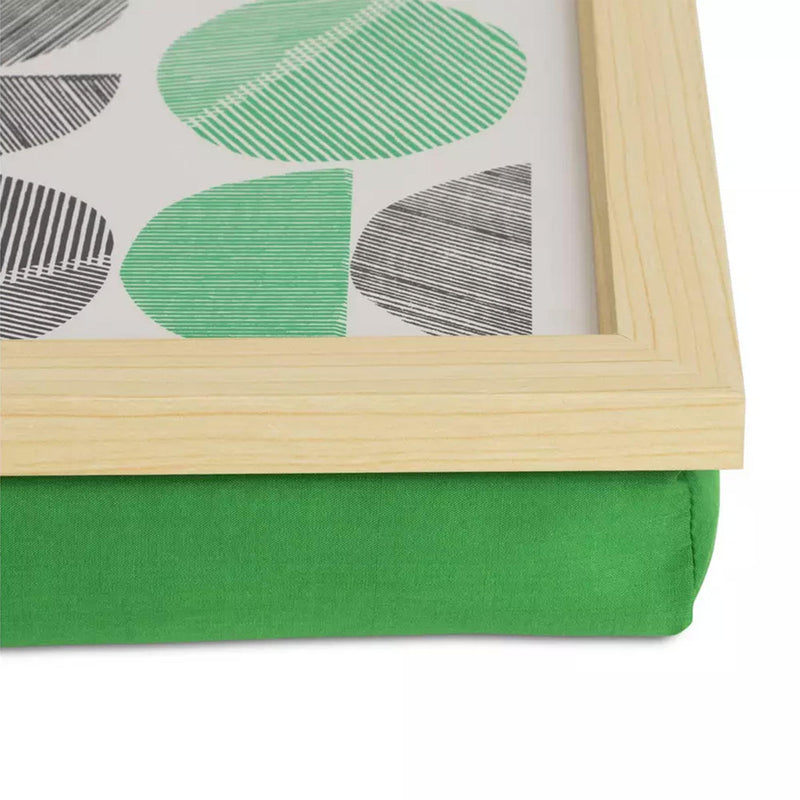 Habitat Linear Circle Lap Tray 44x33cm MDF surface, UK version