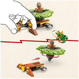 LEGO Ninjago spinner battle toy 71850 Lloyd Earth Monster minifigures, imported from the UK