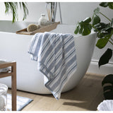 Habitat coastal vertical stripe towel, 100% cotton - British brand