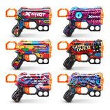 XSHOT Skins Menace Dart Blaster with 8 Foam Darts (British brand)