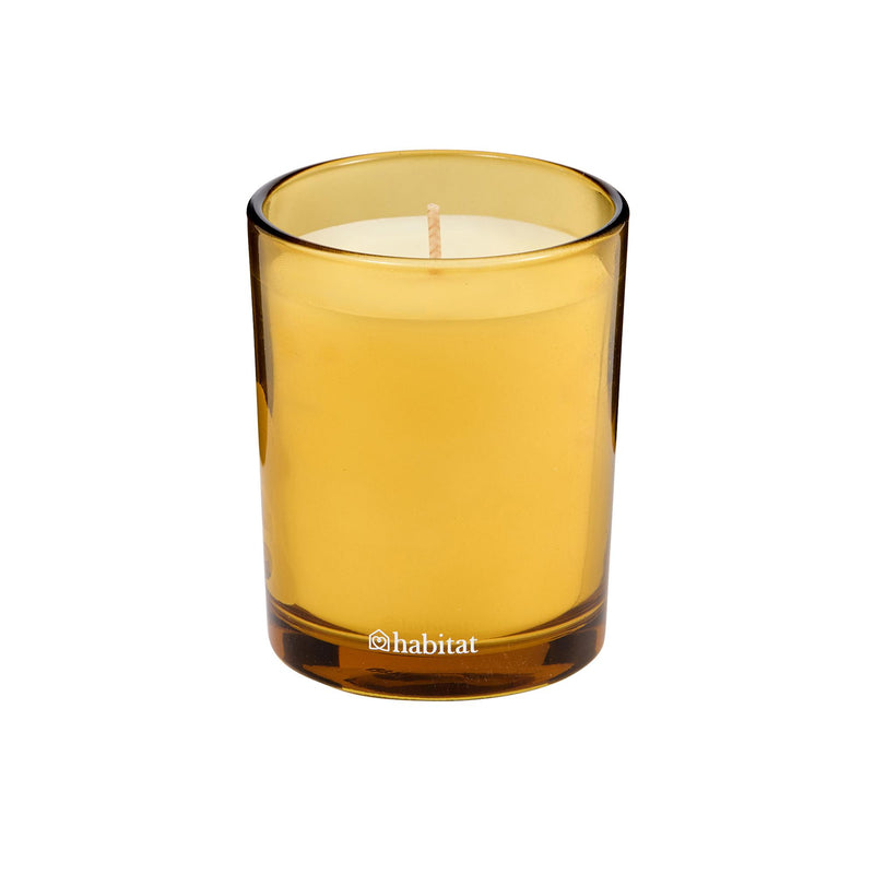 Habitat scented candle Wild Basil & Lemon, imported from the UK