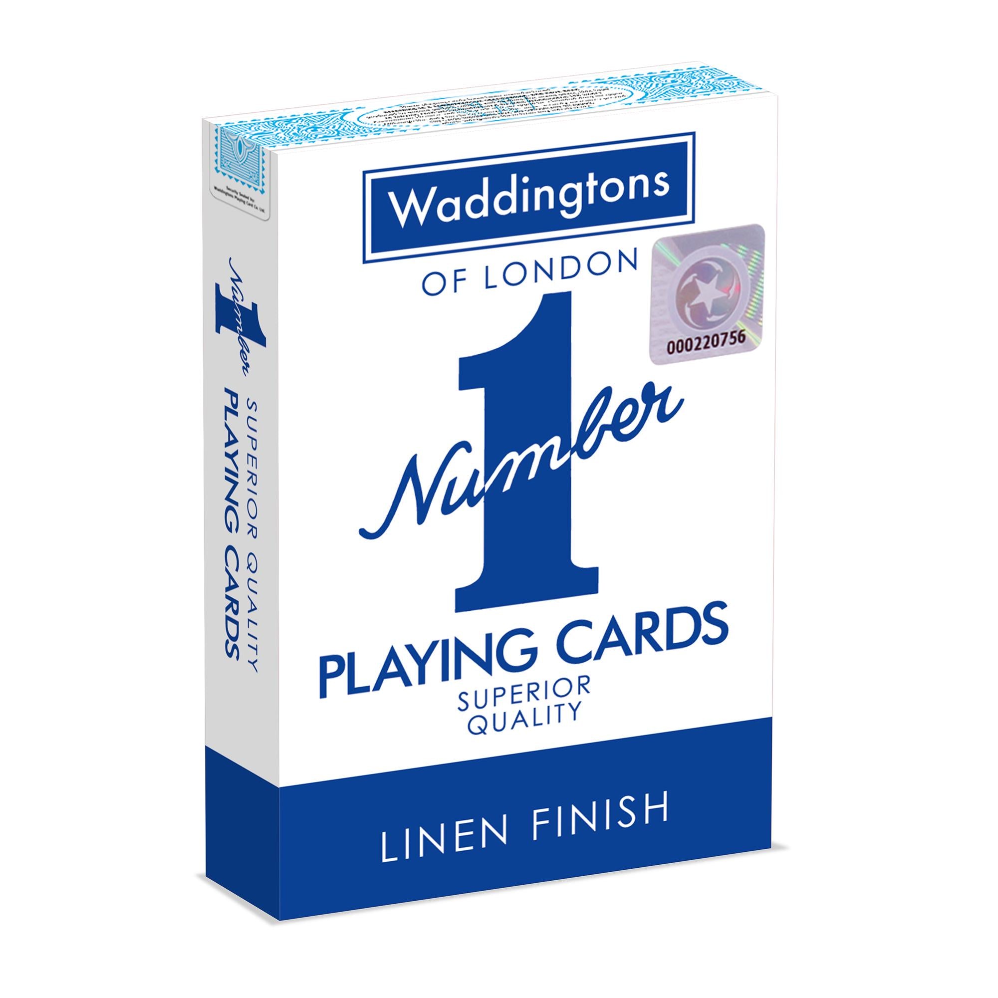 Waddington's Number 1 Playing Cards 52 Card Deck - British product