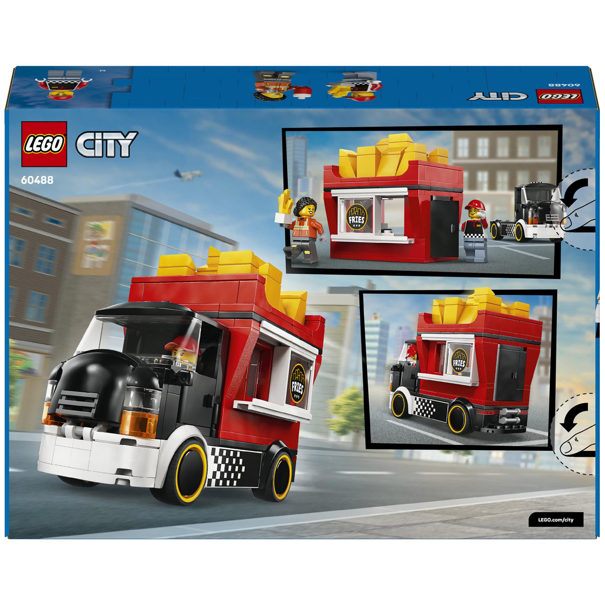 LEGO City Fries Food Truck building toy 216 pieces, imported from the UK