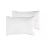 Habitat cotton rich pillowcase pair white 50x75cm, imported from the UK