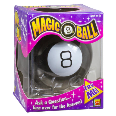 Sainsburys Mattel Magic 8 Ball Fortune Teller Novelty Toy 13cm- Buy online at McGrocer