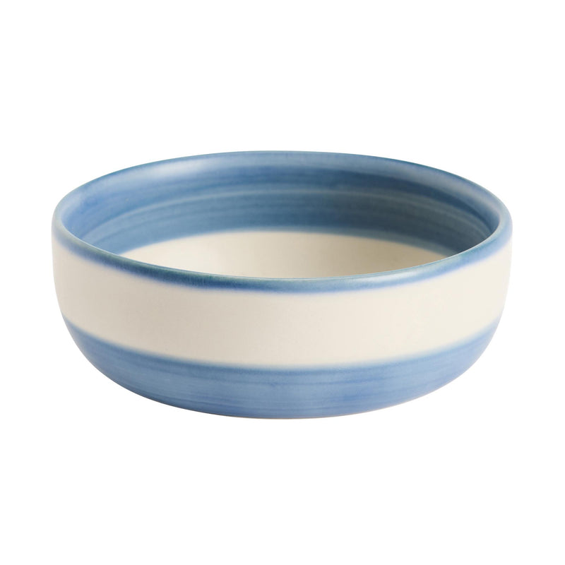 Habitat Nibble Bowl Stripe Blue Diameter 12cm, UK version