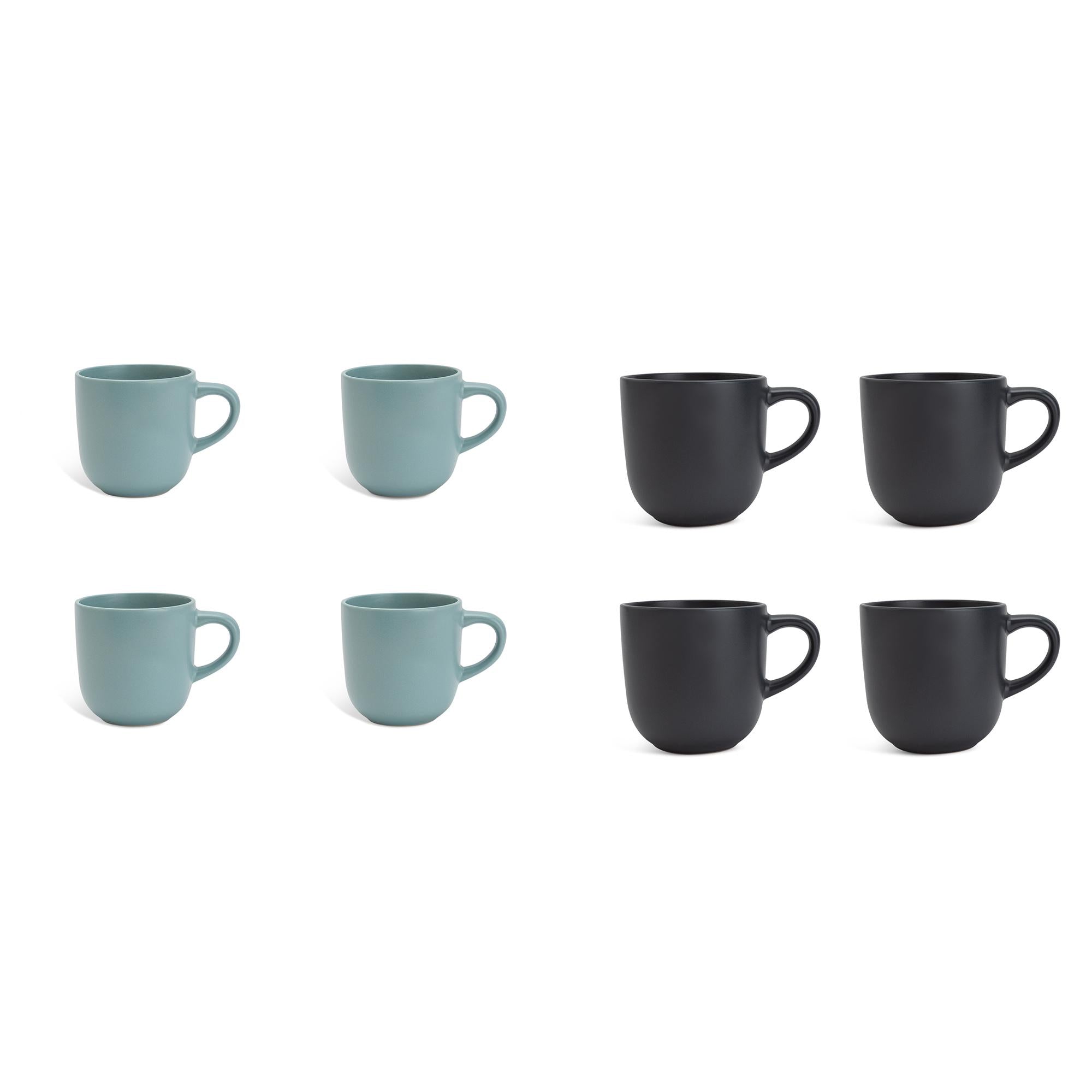 The Habitat Matte Charcoal Mug Stoneware, UK version