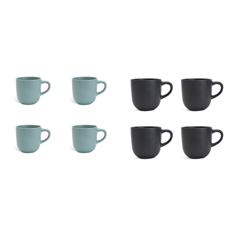 The Habitat Matte Charcoal Mug Stoneware, UK version