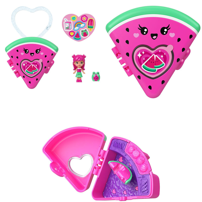 Polly Pocket micro fruit playset compact, UK version
