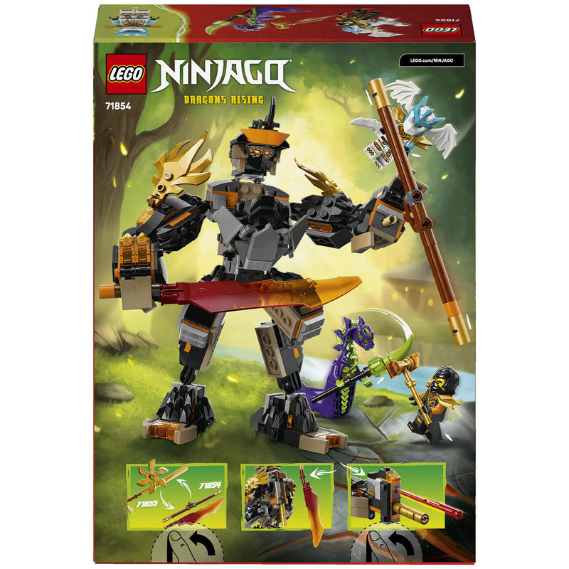 LEGO Ninjago Cole's Mission Mech building set 364 pieces, UK version