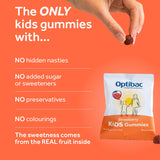 Optibac kids probiotic gummies 30 count, UK version