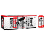 Carling Original Lager beer cans 18x440ml, imported from the UK