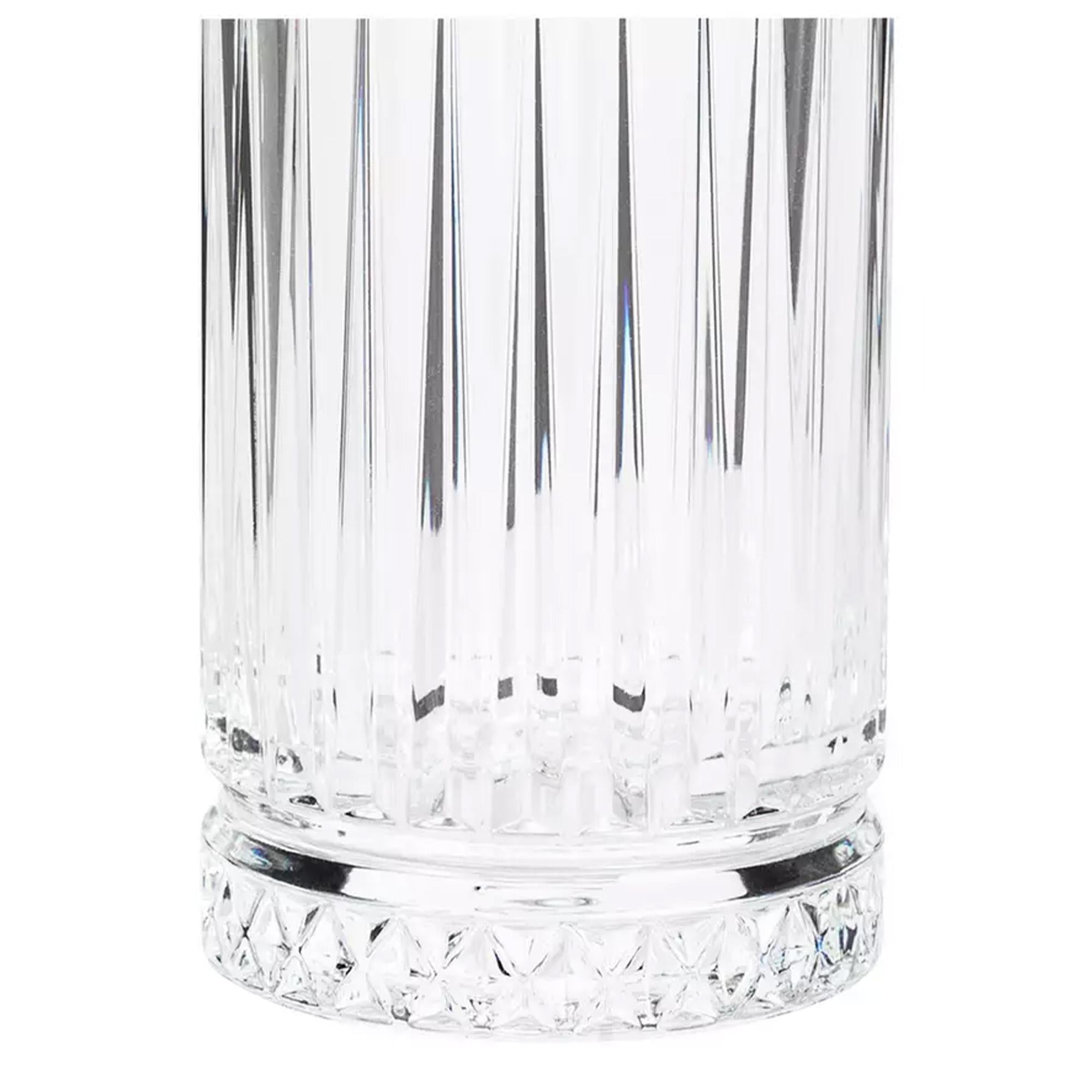 Habitat Pressed Hi Ball Glass 445ml - British product