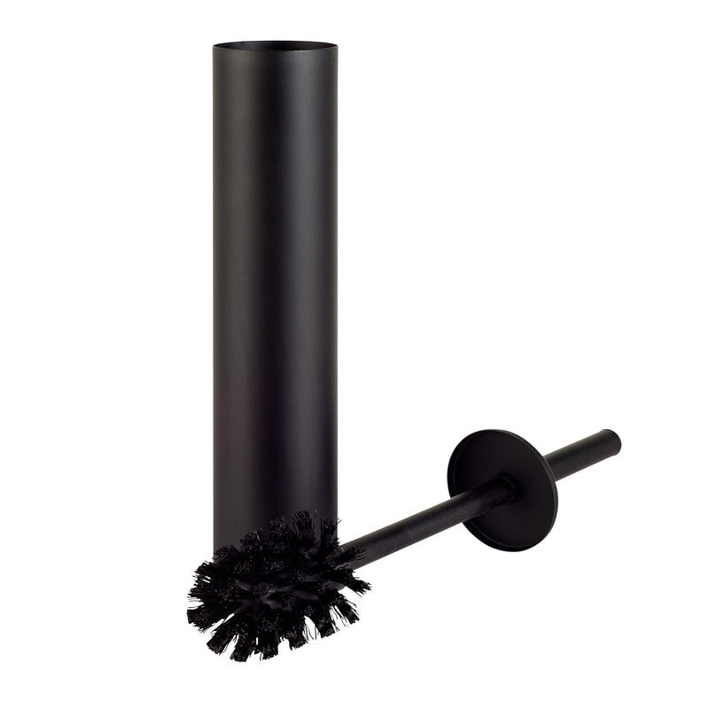 Habitat matte black slimline toilet brush, imported from the UK