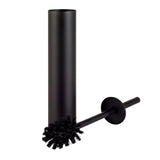 Habitat matte black slimline toilet brush, imported from the UK