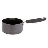 Habitat 14cm black aluminium milkpan, imported from the UK