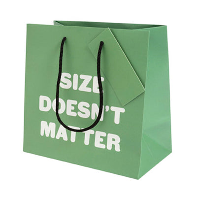 Sainsburys Sainsbury's Ohh Deer Size Doesn't Matter Small Gift Bag- Buy online at McGrocer