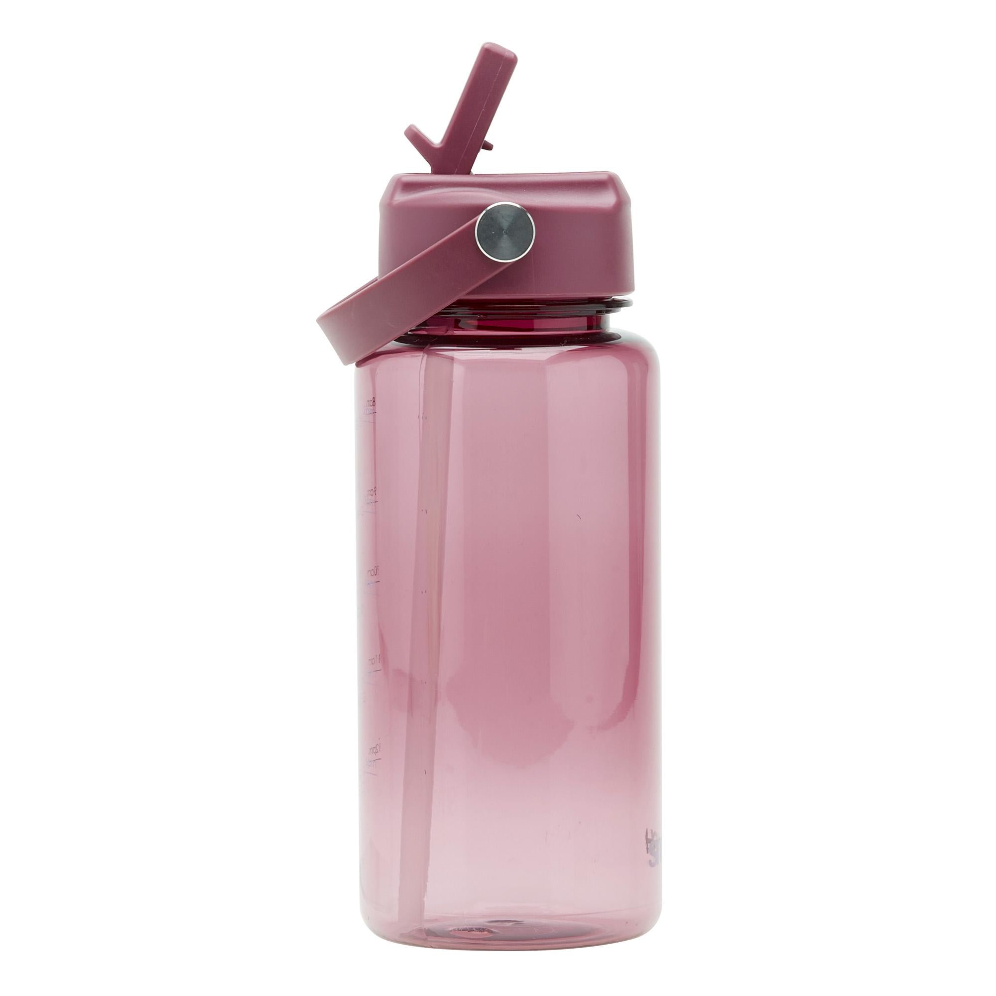 Smash burgundy tracker water bottle 800ml (British brand)