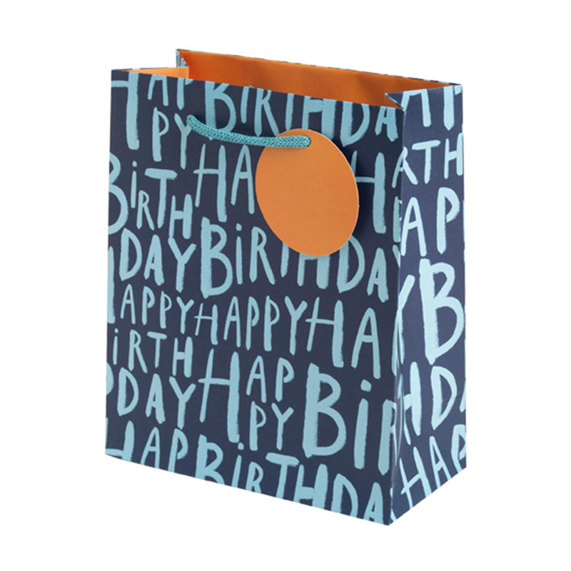 Sainsbury's Happy Birthday medium gift bag - British product