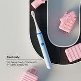 Ordo Sonic Edge Cobalt Breeze rechargeable toothbrush, imported from the UK