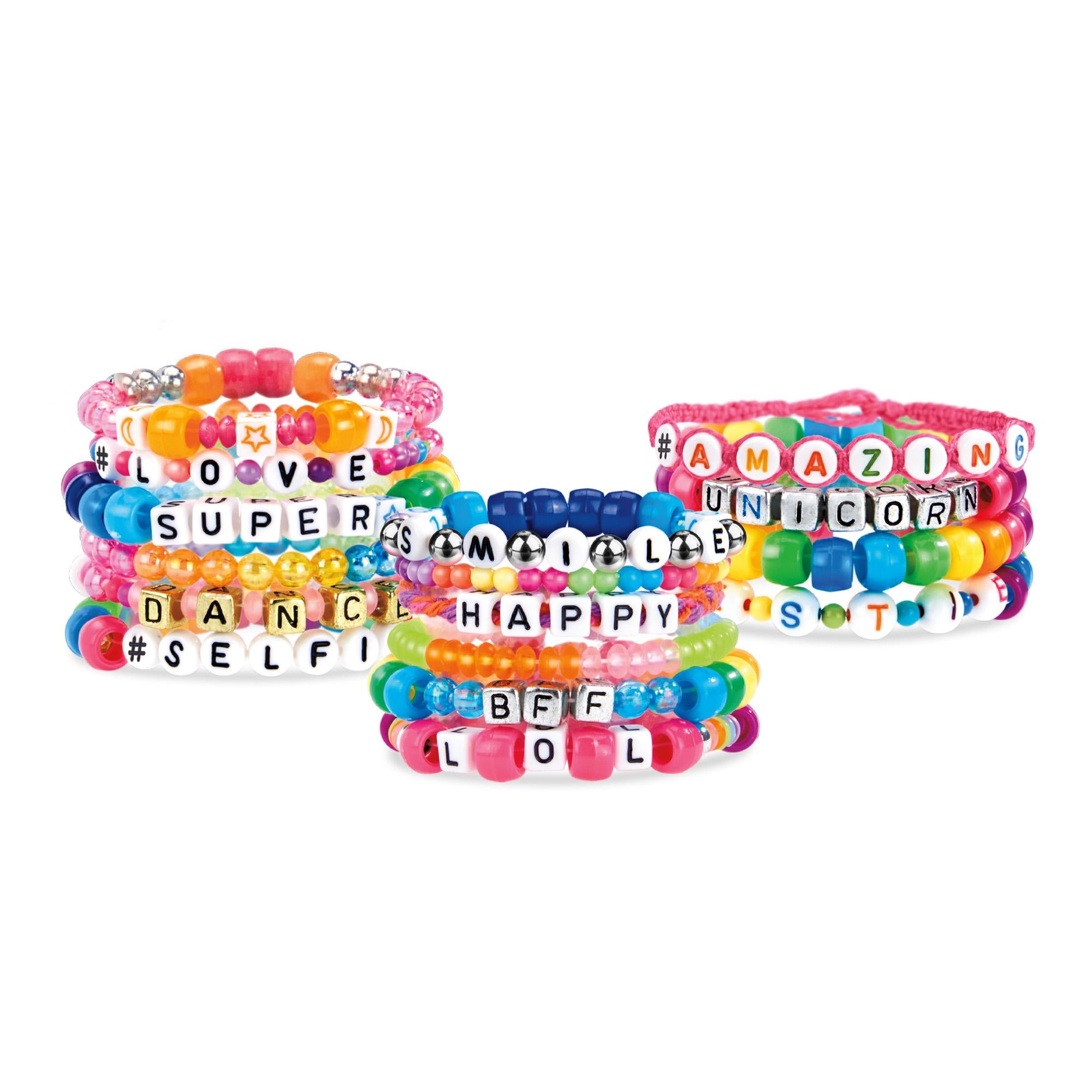Shimmer N Sparkle ABC beads craft set, UK version