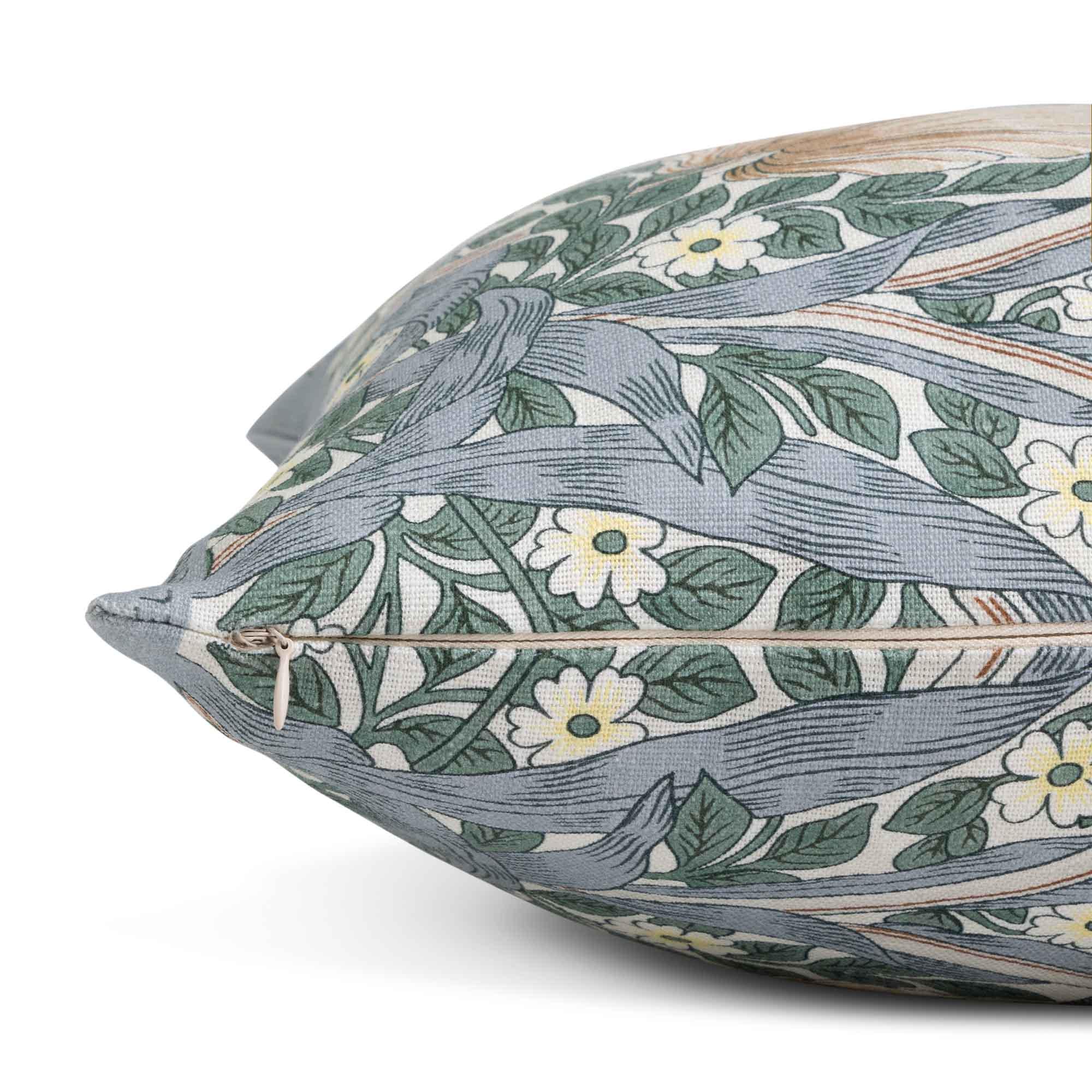Habitat x Morris & Co Pimpernel cushion blue 50x50cm, imported from the UK