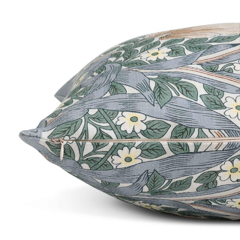 Habitat x Morris & Co Pimpernel cushion blue 50x50cm, imported from the UK