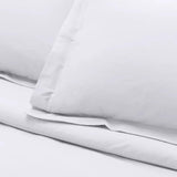 Habitat Egyptian cotton bedding set solid white, imported from the UK