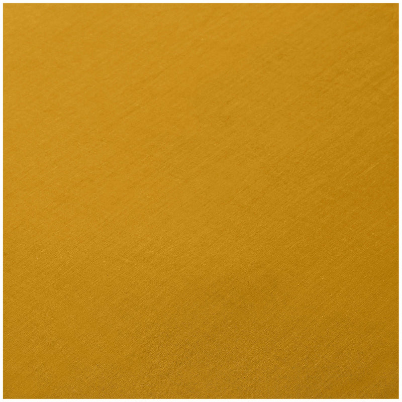 Habitat cotton rich fitted sheet mustard plain, UK version