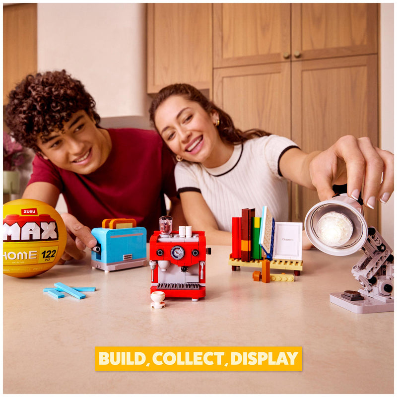 ZURU Max Build More Premium Home building toy surprise (British brand)