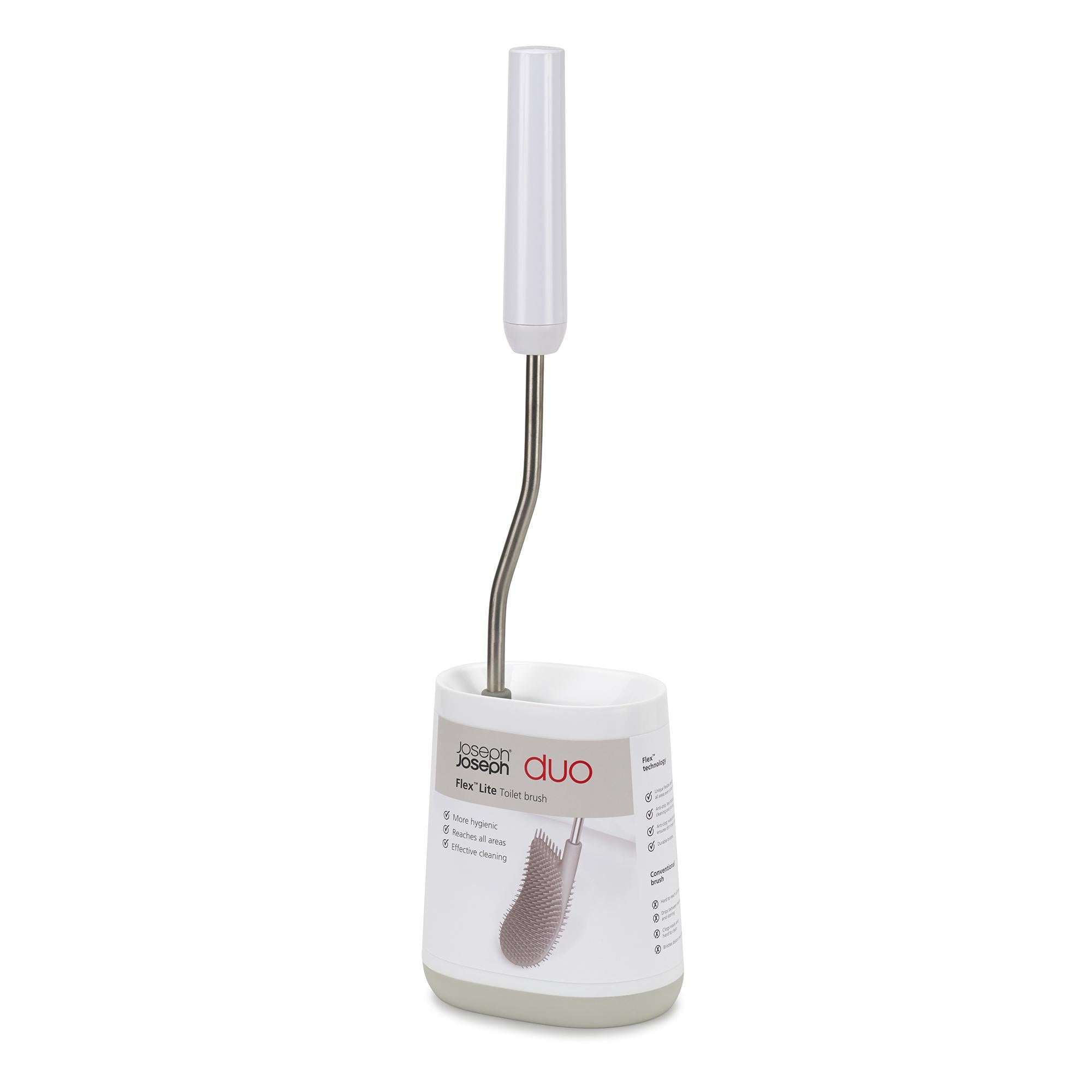 Joseph Joseph Duo Flex Lite toilet brush grey - British product