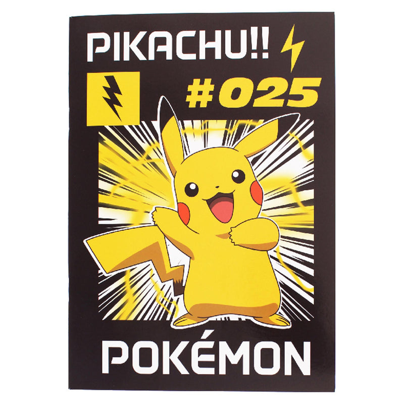 Pokemon Super stationery set with accessories, imported from the UK