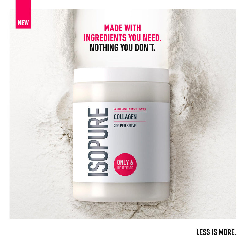 Isopure Raspberry Lemonade Collagen Powder 345g, UK version