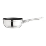 Sainsbury's Home Stainless Steel Milk Pan 14cm, imported from the UK