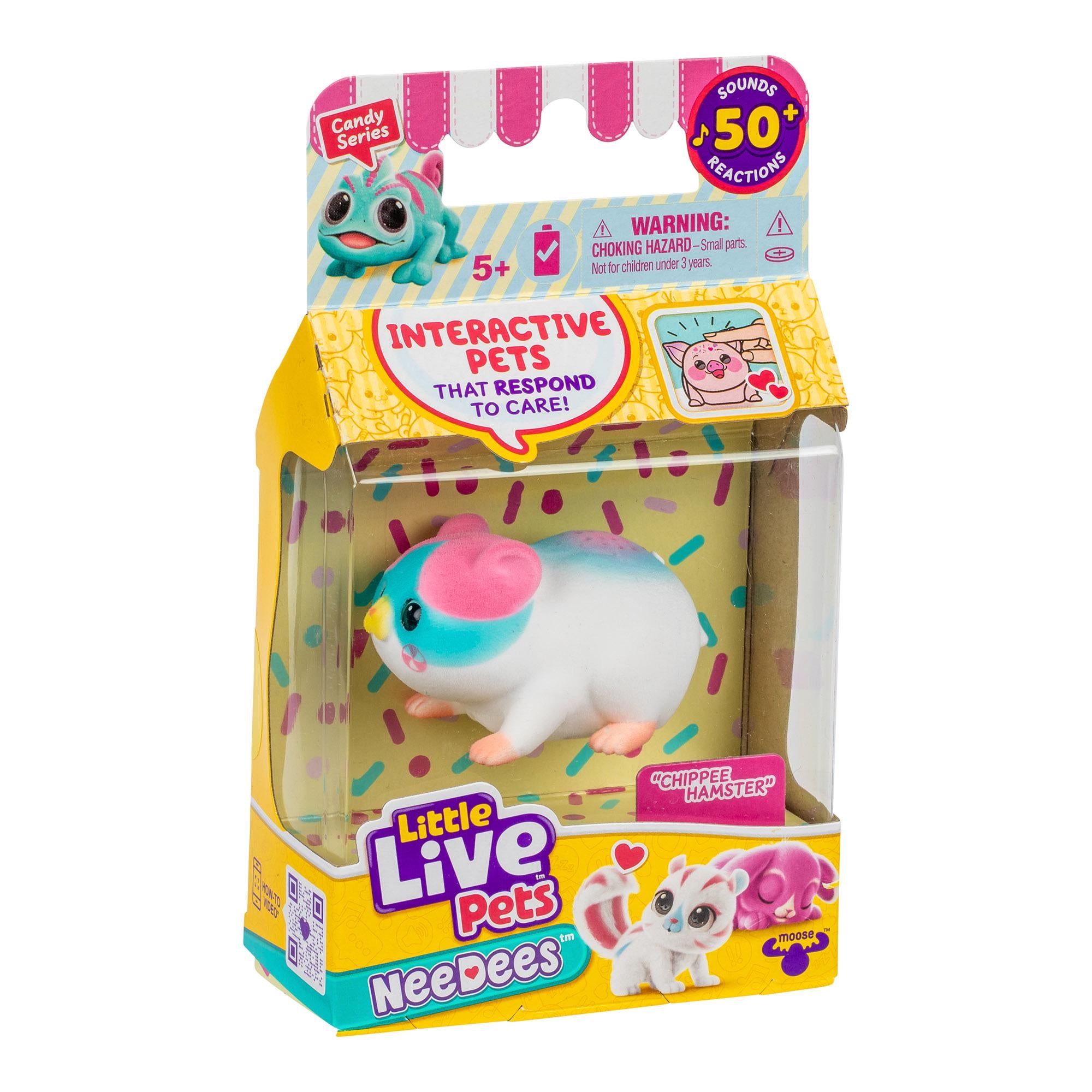 Little Live Pets NeeDees Electronic Toy 1 Pack, UK version