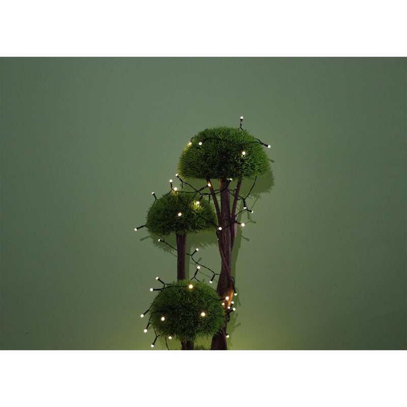 Sainsbury's Home 100 LED solar string lights warm white, UK version