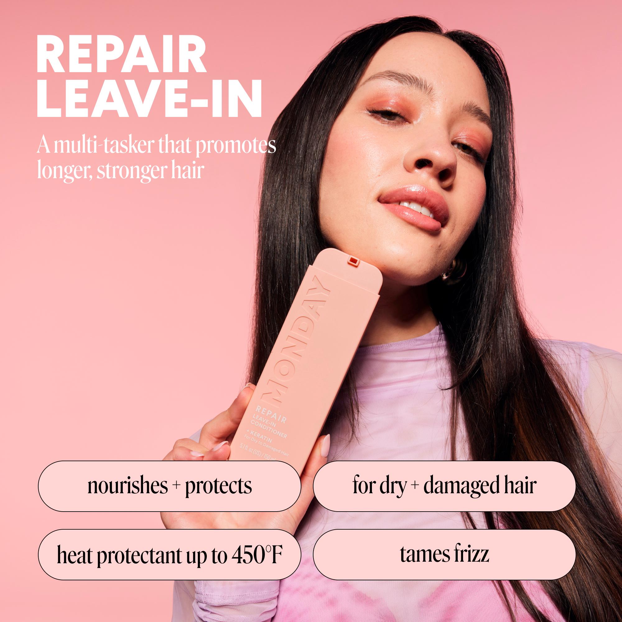 Monday Haircare Repair Leave In Conditioner 150ml, imported from the UK