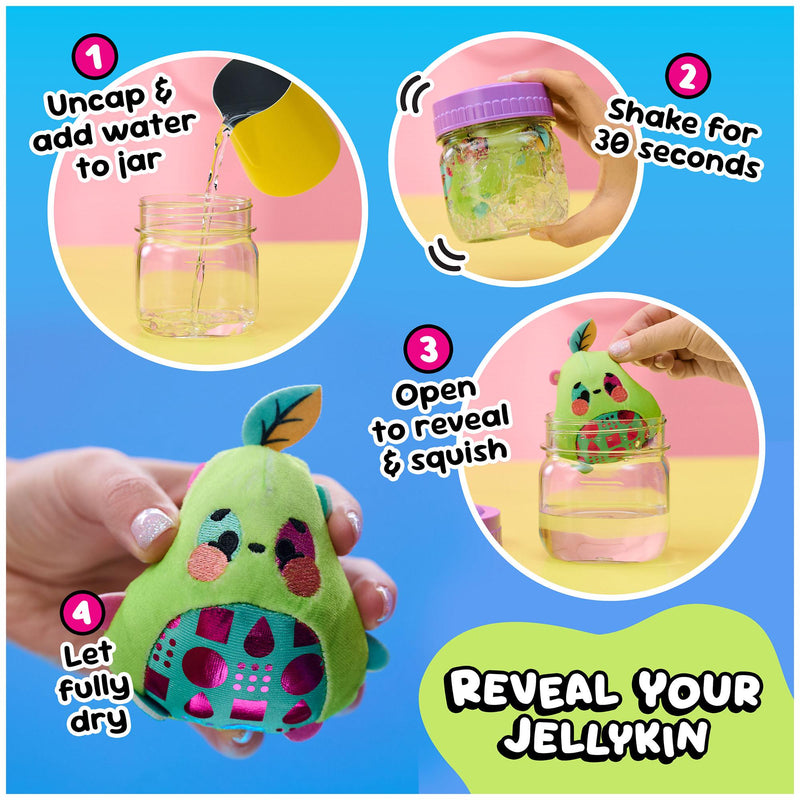 Magic Jellykins surprise plush jar assortment, imported from the UK