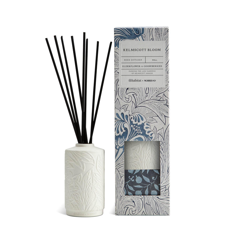 Habitat Morris & Co. reed diffuser Willow & Cedarwood 90ml, UK version